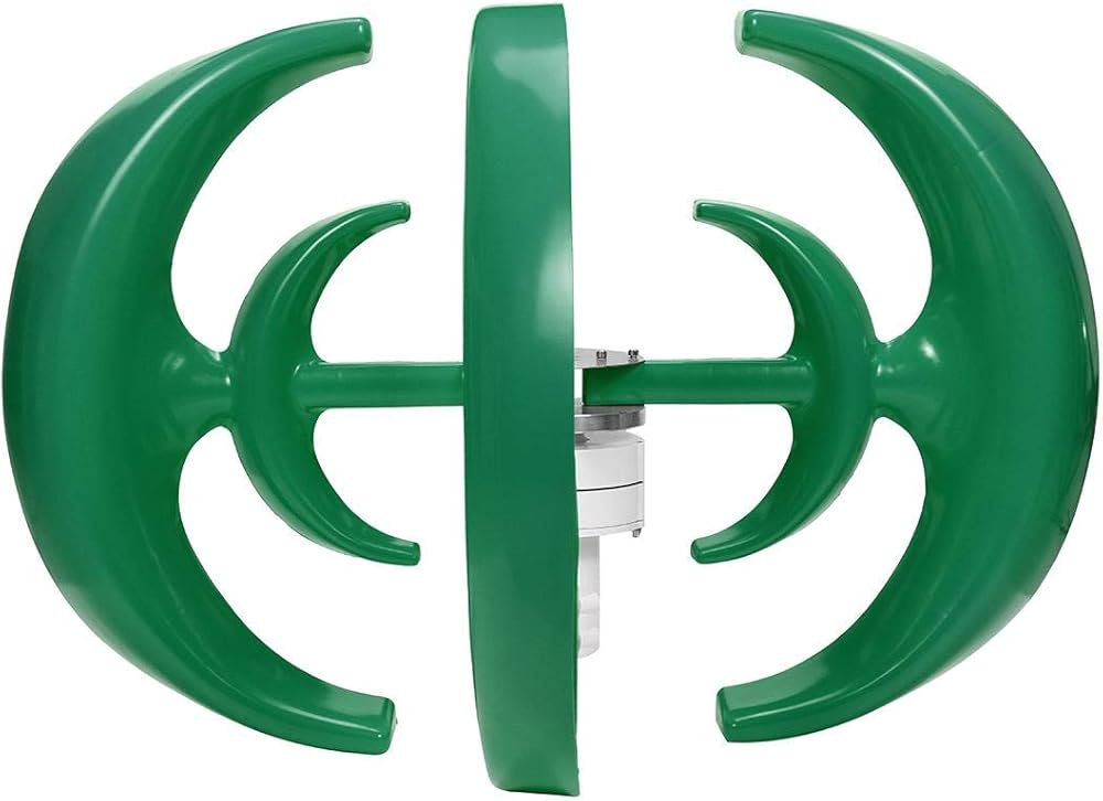 4200W 12V 24V Vertical Axis Wind Turbines Generator Lantern 4 Blades Motor Kit Windmill Energy Charge Turbines for Home Camping