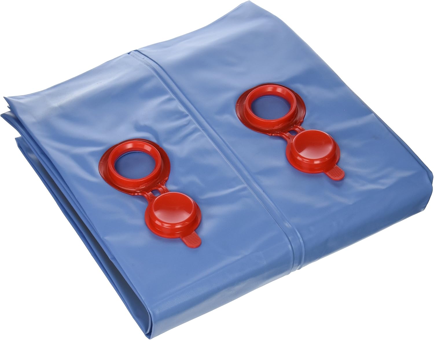 Robelle 8 ft. 12-Pack Heavy Duty Blue Double Chamber Pool Cover Weights, .33 MM Thick Vinyl, Pool Water Bags, Water Tubes