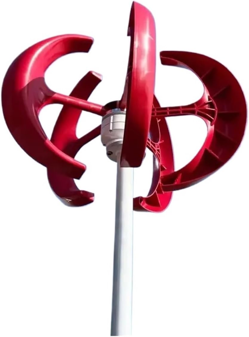Wind Generator, 500W Wind s Generator 5 Blades DC12V 24V Vertical Axis Electromagnetic Electricity,for Home, Farm, RVs, Boats(24V,500W)