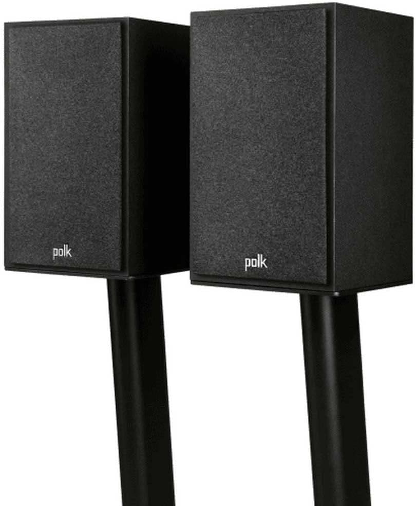 Polk Monitor XT15 Pair of Bookshelf or Surround Sound Speakers - Hi-Res Audio Certified, Dolby Atmos & DTS:X Compatible, 1