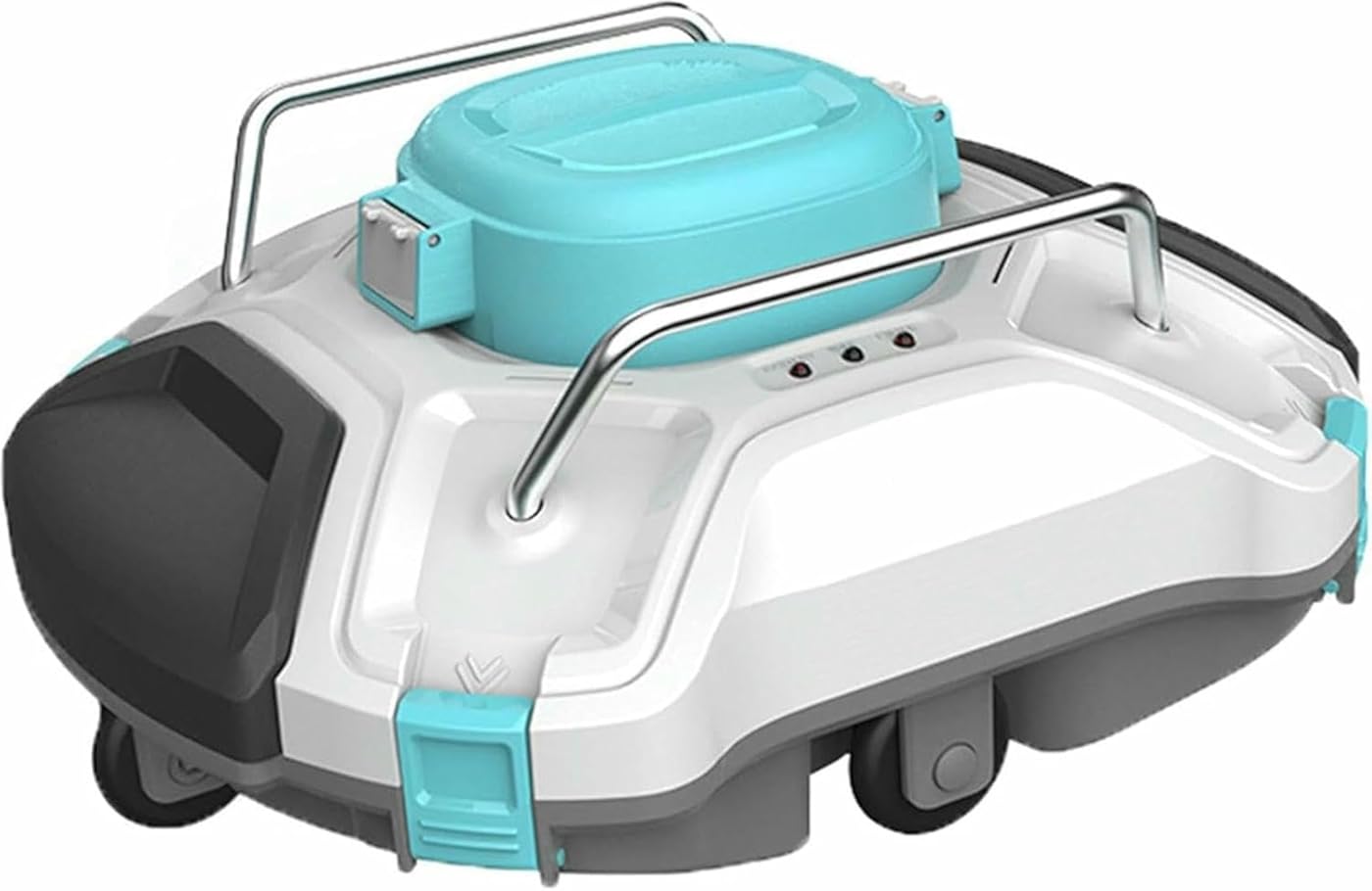 Robotic Pool Cleaner - Cordless Vacuum with Large Filter Bin for Efficient Cleaning of In-Ground and Above Ground Pools