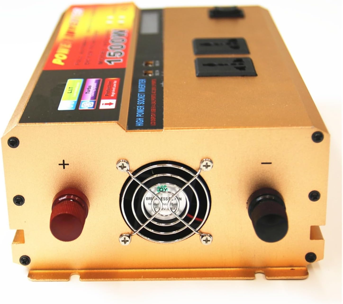 1500W Modified Wave Inverter 12V to 220V Household Power Converter with LCD Display(24V 220V)