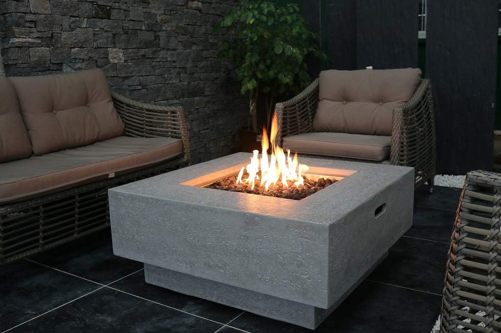 Elementi Manhattan Fire Pit - Natural Gas