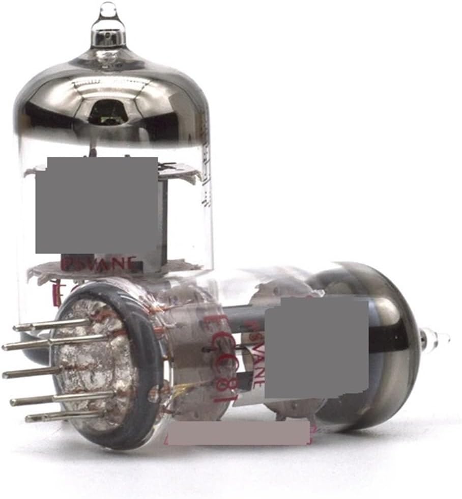 Vacuum Tube Rectifier Vacuum Tube ECC81 Replace E81CC ECC801S 12AT7 6201 Factory Test and Match Signal Tube Amplifier kit(2 Pcs)