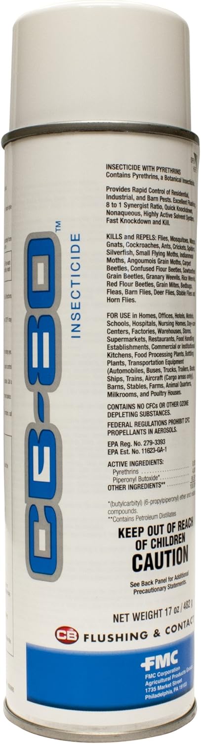 CB-80 AEROSOL .5% PY Full CASE of 12, 17OZ CANS