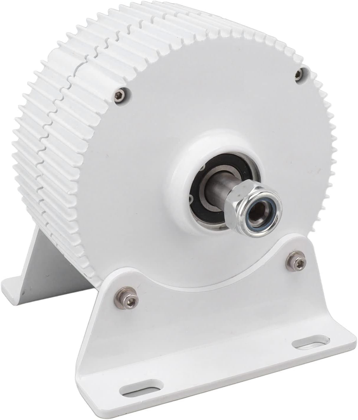 Tissting Wind Power Electric Generator 3 Phase Permanent Magnet Wind Alternator Copper Winding Alternator for Vertical Horizontal Wind Turbine (400w 24v)