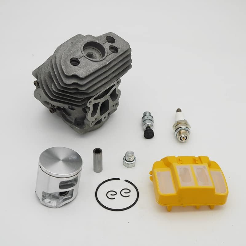 43MM 46MM Cylinder Piston Air Filter Assembly Fit for Husqvarna 545 550 555 560 562 for JONSERED CS2252 CS2260 Garden Chainsaw Part (Size : HUS560 46MM)