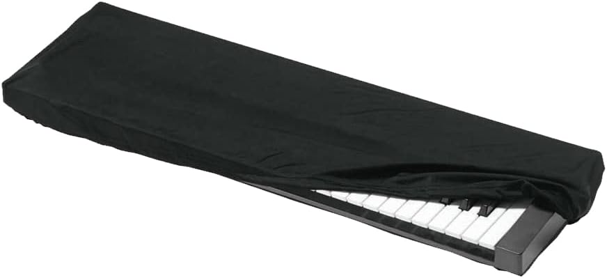 Arturia 231531 KeyLab Essential mk3 61-Key Universal MIDI Controller and Software (White) Bundle with Auray FP-P1L Sustain Pedal, Hosa MID-310 MIDI Cable, and Medium-Size 61-67 Keys Cover for Piano