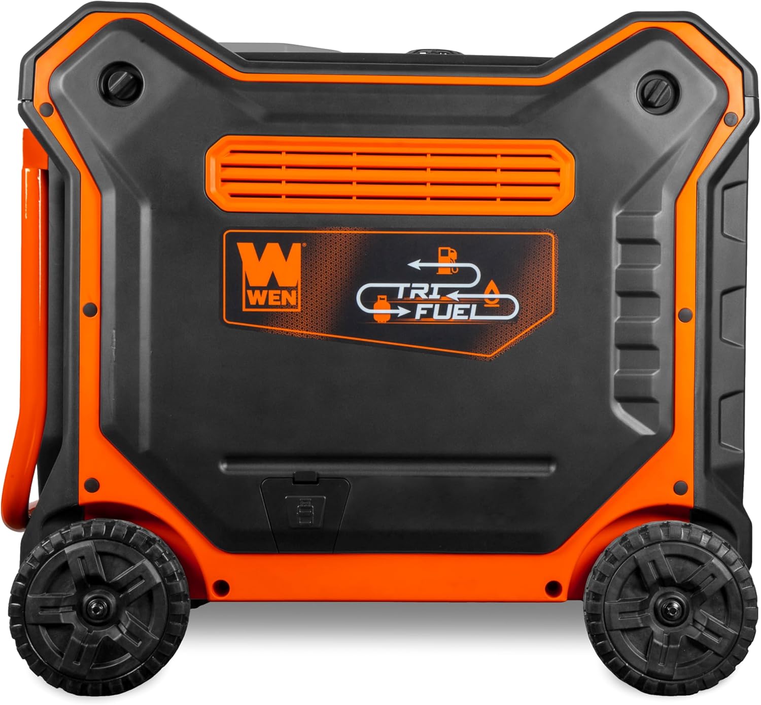 WEN 13,000-Watt 120V/240V Tri-Fuel Inverter Generator with Quiet 550cc Engine, Electric Start, Wheel Kit, and CO Watchdog, Gas, Propane, and Natural Gas Powered (TF1300iX)