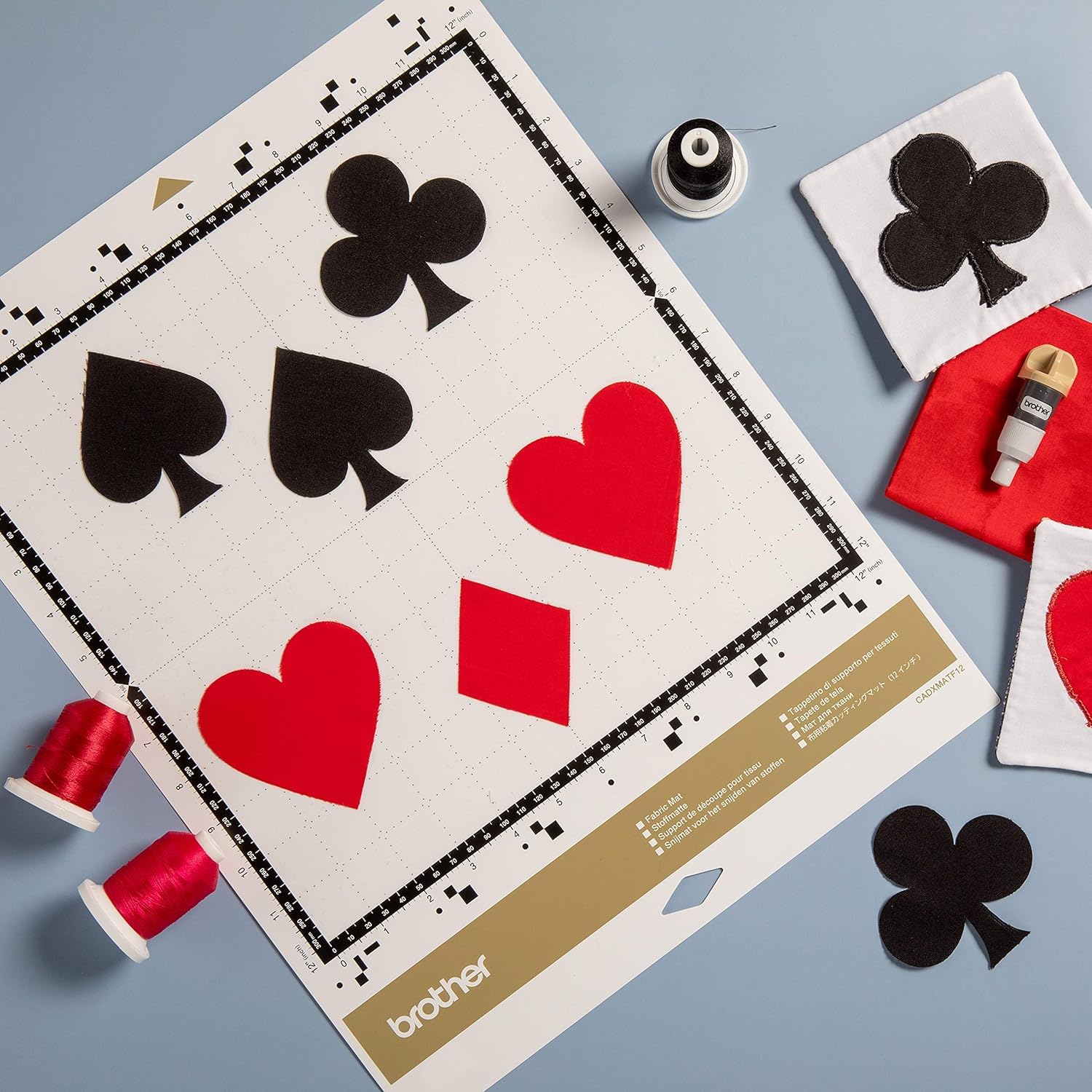 Brother ScanNCut SDX125E Electronic DIY Cutting Machine with Scanner, Plus Rotary Auto Blade Kit and Fabric Mat