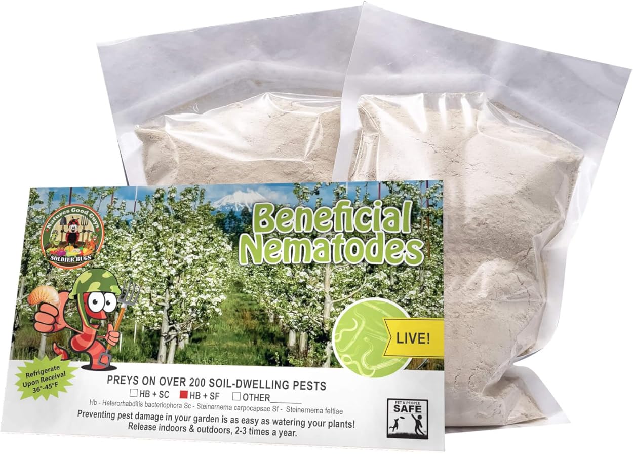 Live Beneficial Nematodes HB+SF (500 Million__Nematodes_HB+SF)