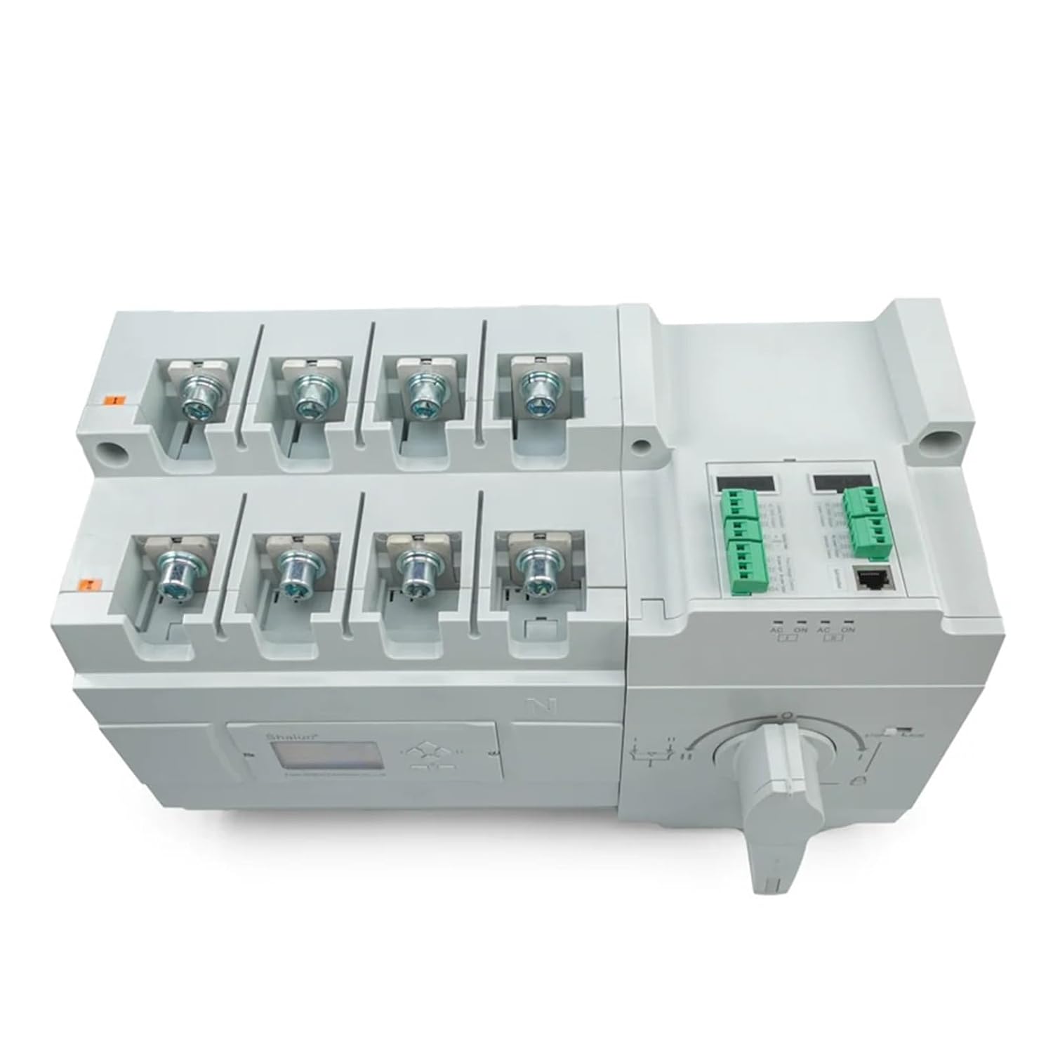 C Type ATS Dual Power Automatic Transfer Switch AC220V Diesel Generator Controller Auto Changeover Switch Converter (Color : 400A to 630A C Type)
