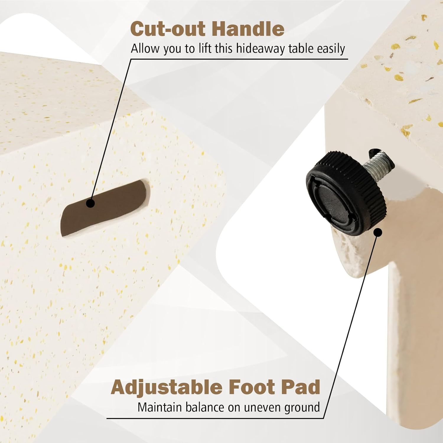 Giantex Propane Tank Cover Table - 16