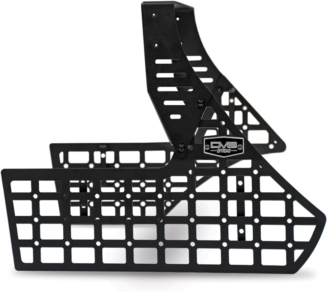 DV8 Offroad Center Console Molle Panels & Device Bridge for 2022-2025 Toyota Tundra & 2023 Sequoia | Mount for Cell Phone, GPS, & Other Accessories | Truck Cargo Storage | Quick & Easy Installation