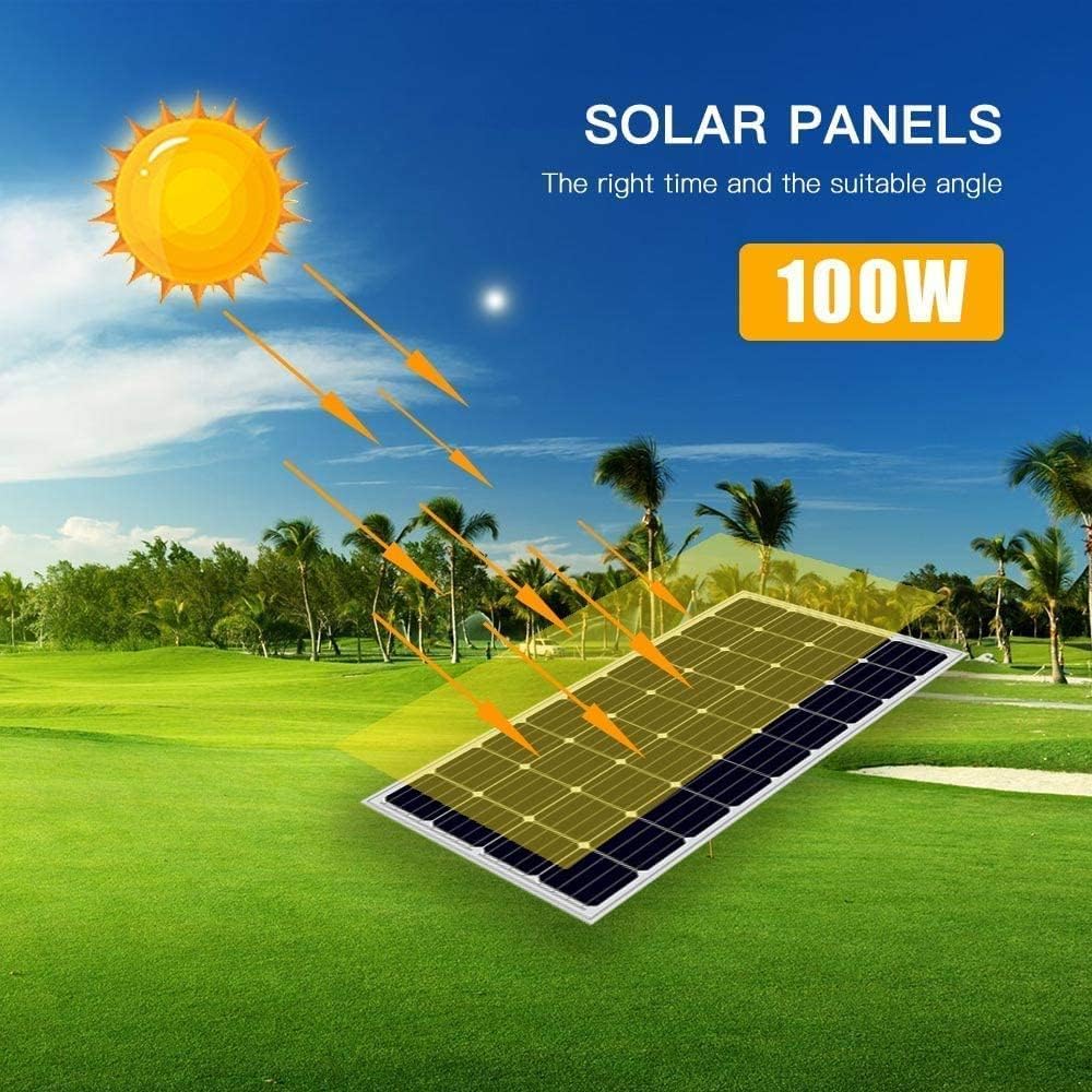 800 Watts 12 Volt Solar Wind Turbine Generator System Kit: 400 Watt Wind Turbine+ 4 * 100W Mono Solar Panel+ Solar Controller +Wind Controller and Accessories