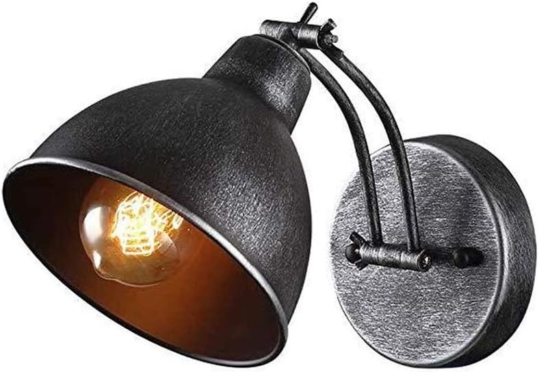 Wall Sconce Wall Lamp Waterproof with Lampshade Outdoor Angle-Adjustment Swing Arm Metal Wall Light Sconce Cover Retro Bedroom Reading Lights Industrial Sconce Lighting Fixtures E27 Waterproof
