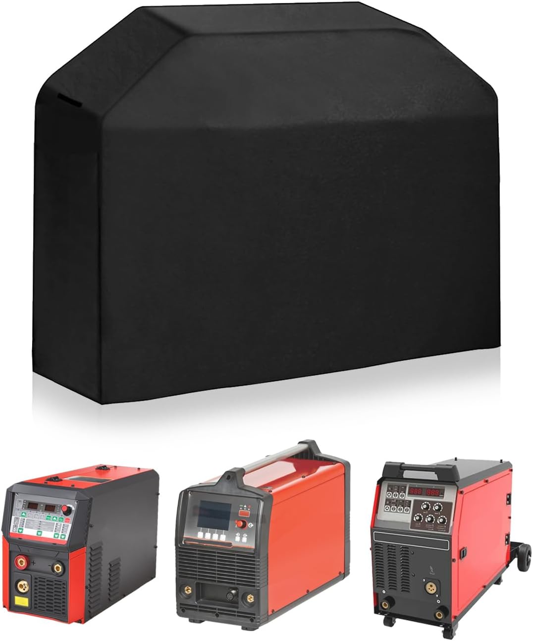 Engine Welder Generator Cover Compatible with Ranger GXT Series Welder, Waterproof Engine Driven Welder Cover with Plush Linner, Black Generator Covers