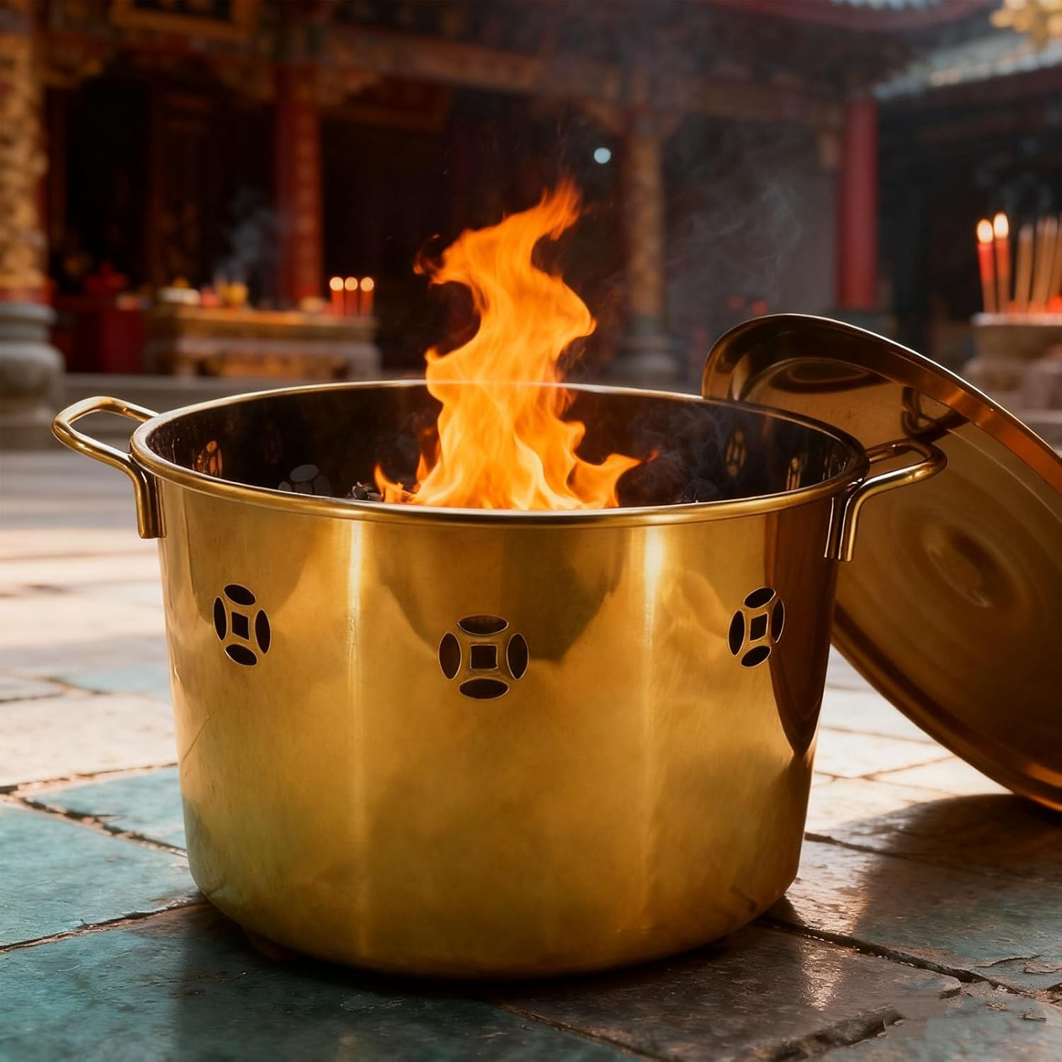 Burn Barrel, Firepits, Paper Burner, Burn Cage, Burn Pits for Backyard, for Garden Patio Beach Porch Balcony Backyard Deck Indoor