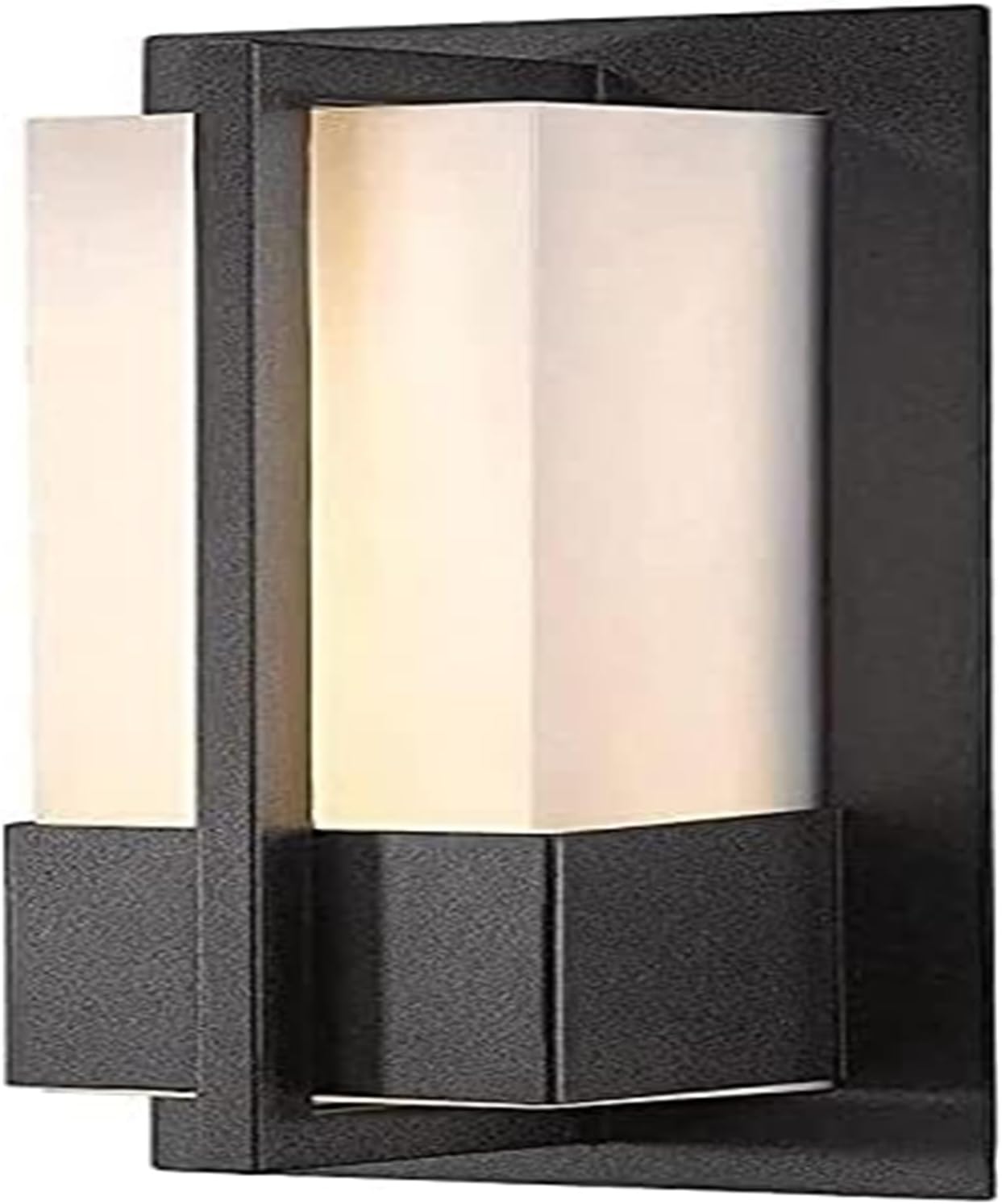 Modern Wall Sconce , Wall Lamp Outdoor Wall Light Waterproof Dustproof Wall Sconce Lighting Fixture Wrought Iron Glass Lampshade Retro Wall Mount Sconce Fixture Compatible with Corridor Courtyard