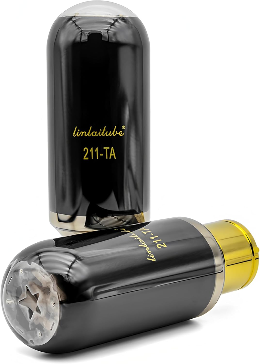 Matched Pair LINLAI 211 -TA Vacuum Tube Amplifier Valve With Gift Box Factory High-Powered TA-series (Carbon Spraying)
