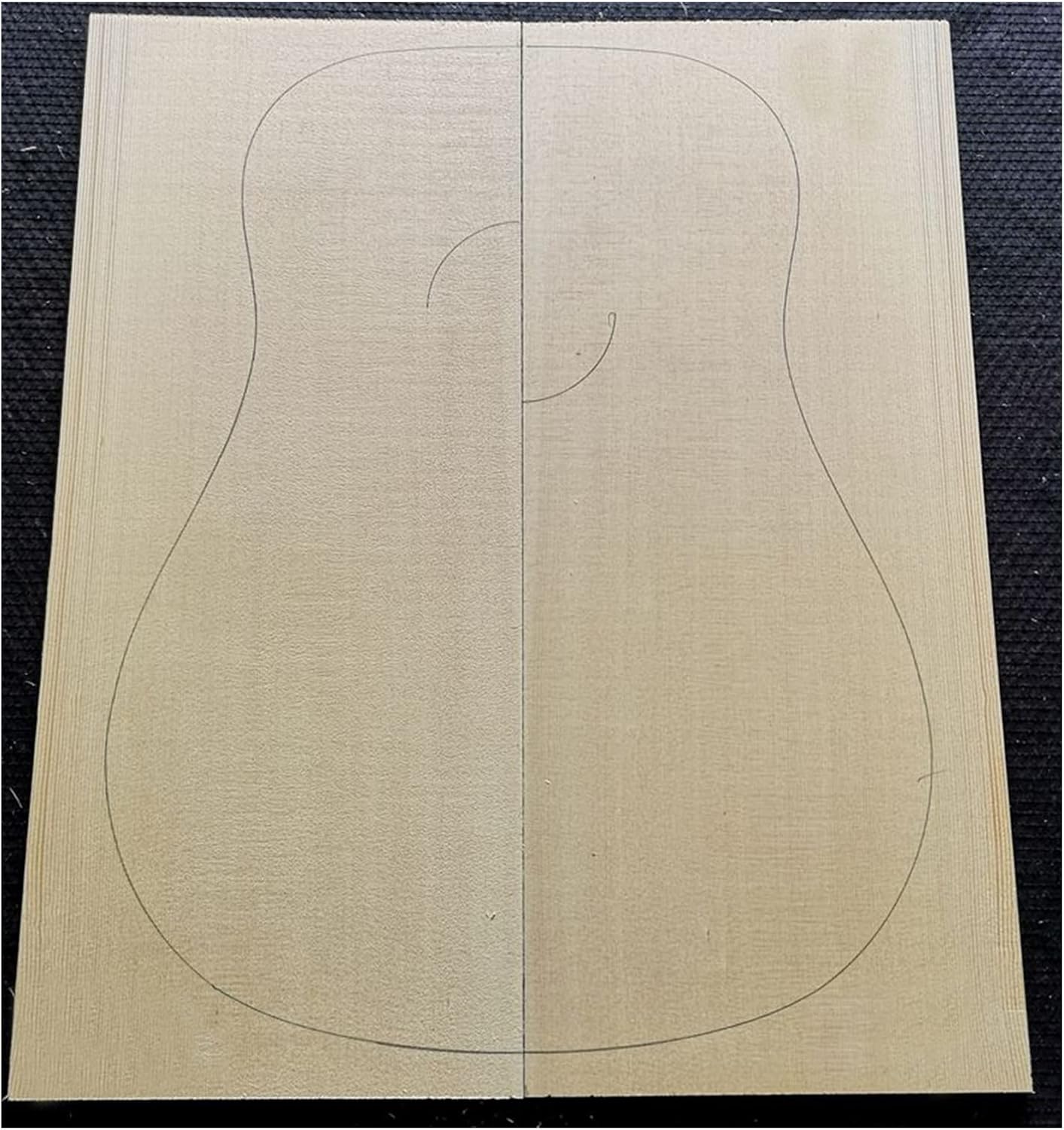 FLFL Spruce Guitar Panel Veneer Material for Making Guitar Panel Unfinished Guitar Kit (Color : 9)