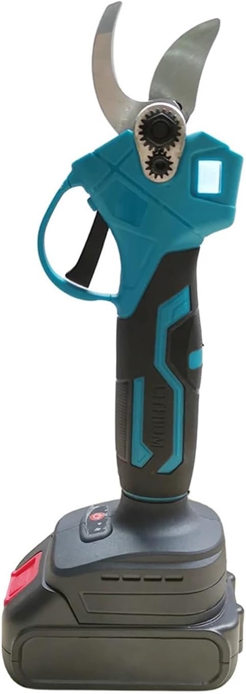 Brushless Electric Pruning Shears Garden Tool Pruner Cordless Electric Garden Scissors with LED Display Fit 18V Battery(Set)