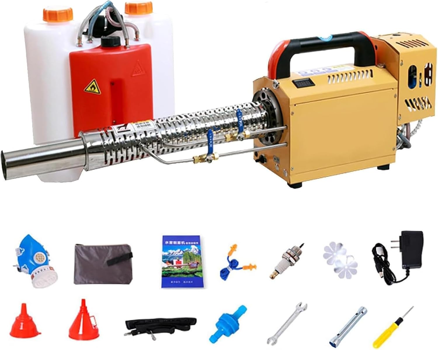 Pulse Jet Thermal Fogger, Professional Fog Machine, Sprayer Agricultural Portable, Effectively Improves Work Efficiency Reduces Labor Costs for Indoor and Outdoor (350)