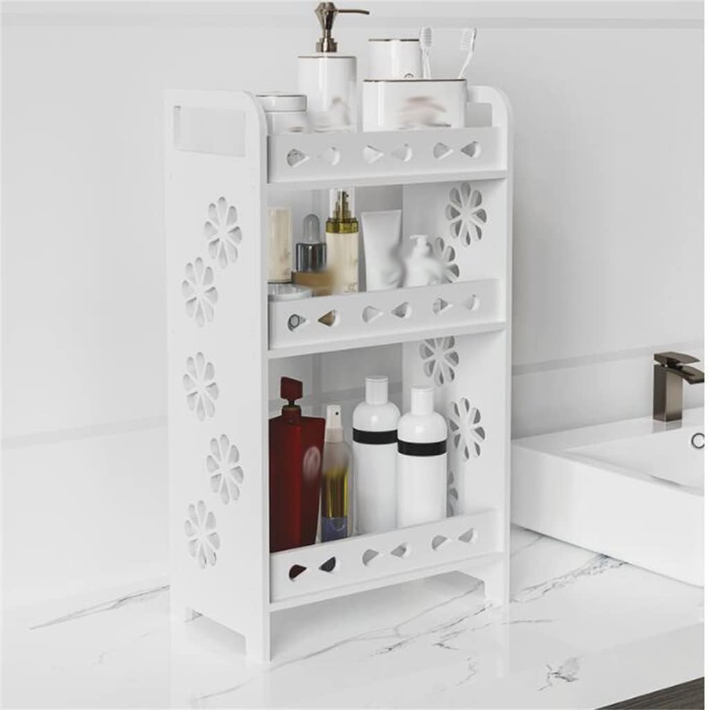 VIDI Corner Narrow Countertop Cosmetic Shelf Washstand Toilet Desktop Multi-Layer Storage Cabinet