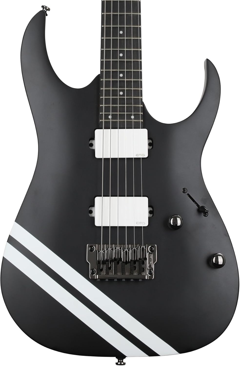Ibanez JBBM30 JB Brubaker Signature Electric Guitar, Black Flat