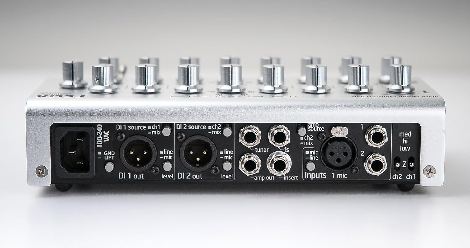 Grace Design FELiX 2-Channel Microphone and Instrument Preamp/Blender Pedal