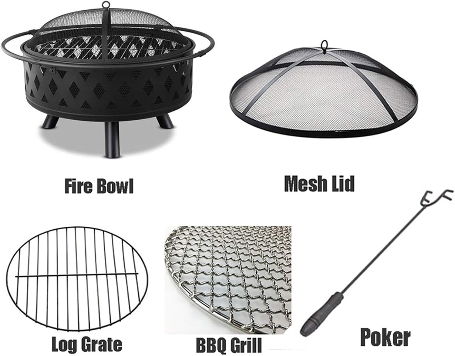 Outdoor Fire Pit Garden Fire Pit, European Style Cooking Fire Pit, forrd Terrace Patio
