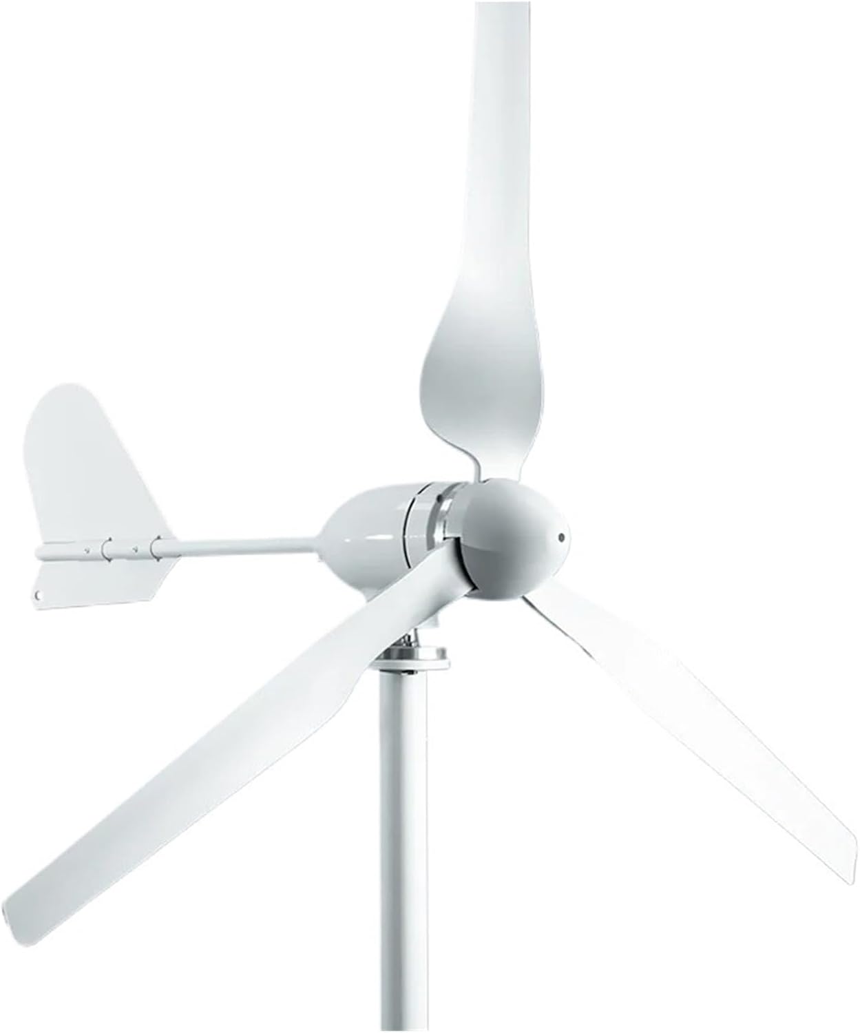 10KW Horizontal Turbine 12V/24V/48V Low Noise 5-Blade Wind Turbines Generator Kit for Family with Controller Low Starting Speed for Home(Model4,48V)