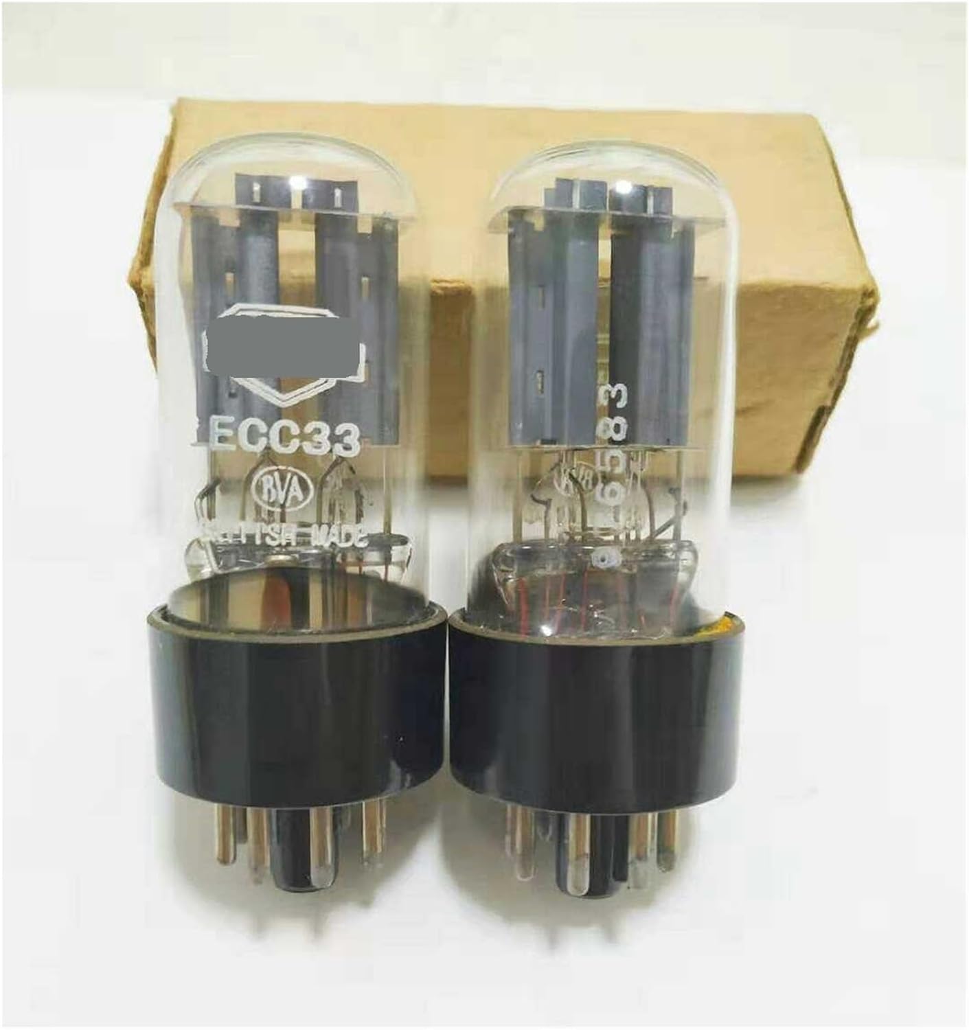 ECC33 Vacuum Tube Replaces 6SN7 6H8C 6N8P CV131 5962 Tube DIY Audio Amplifier(1PCS)