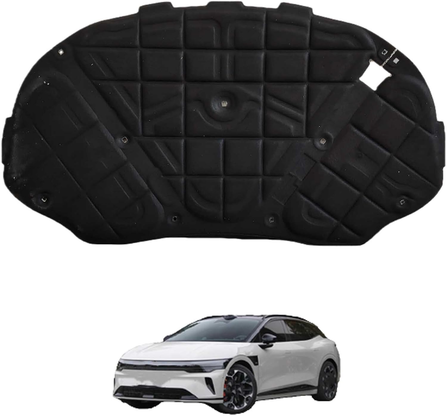 Car Front Hood Engine Sound Pad for VW cc 2010-2018 OE:3C8 863 831 B, Heat Insulation Cotton Mat Cover Soundproof Car Accessories