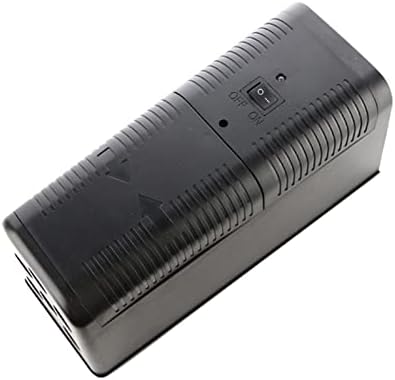 Electric Mouse Traps Zapper, No-Touch Electronic Rat Traps Indoor for Home, Living Rooms, Kitchens, Garages, Reusable Mice Trap Zapper for Rodent Chipmunks (Grey)