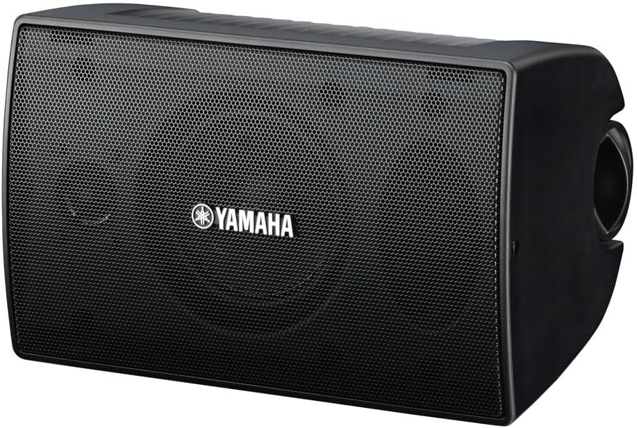 YAMAHA NS-AW194BL High-Performance All-Weather Speakers, Black