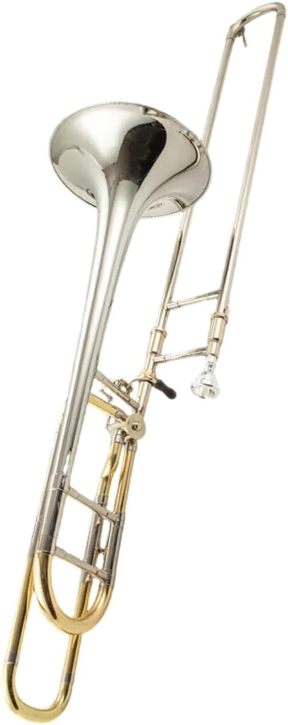 Adult Trombone Instrument B Flat F Tenor Trombone Instrument Beginner Professional Playing Phosphor Bronze(4)
