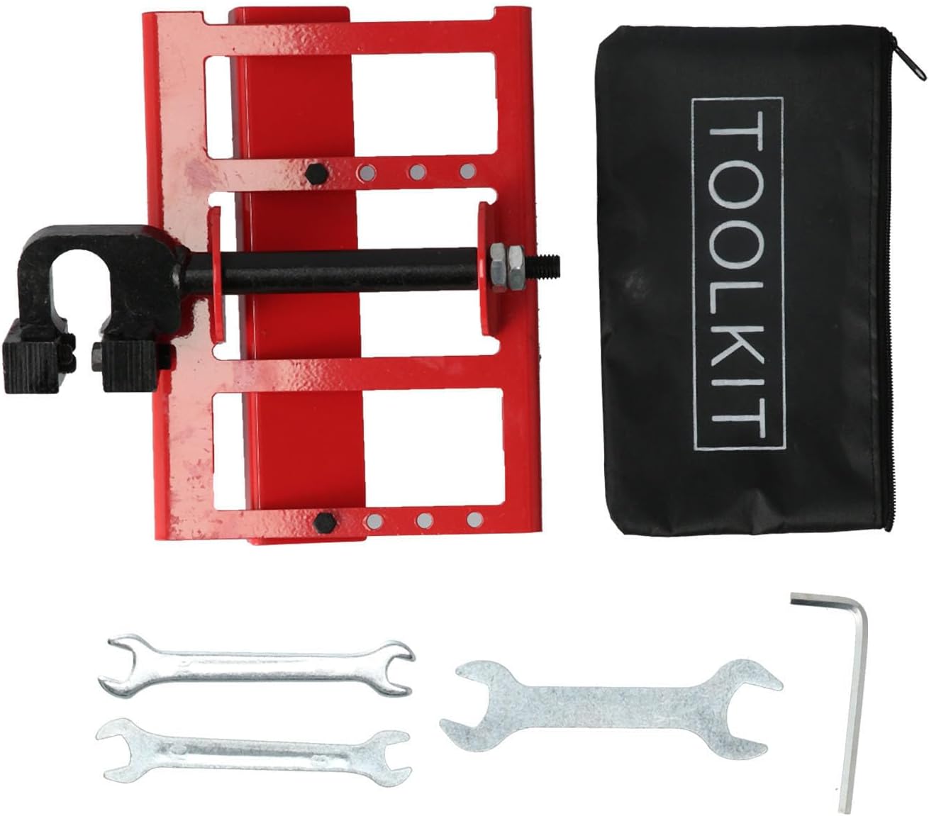 Chain Saw Open Board, High Speed Steel Wood Cutting Tool, Adjustable Frame for Vertical Cutting - Durable - Design, Efficient Woodcutting for Outdoor Use