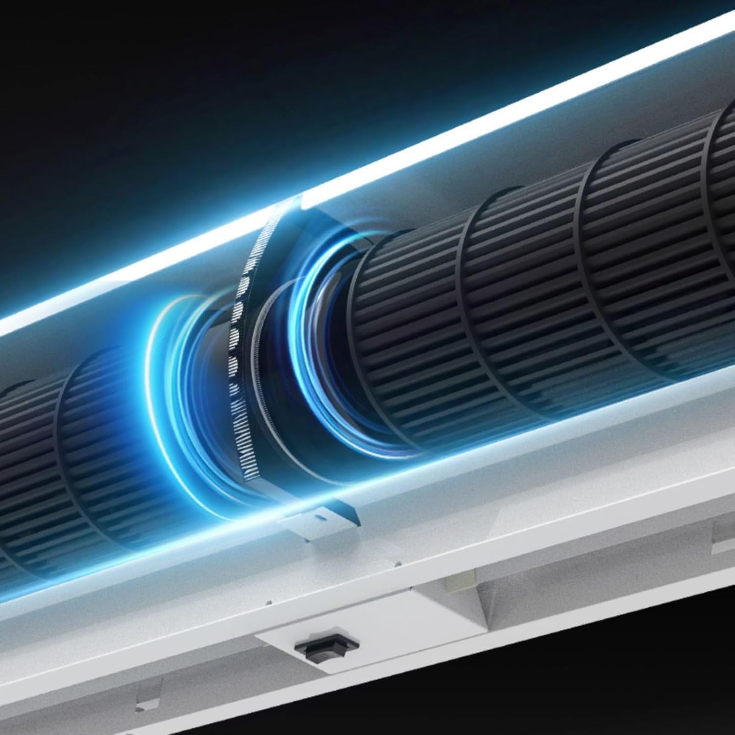 TIST Commercial Air Curtains Wall-mounted Air Curtain Fan - Commercial Super High Power Indoor Door Fan Ceiling Air Curtains Coolers(Remote Control Model,48in)