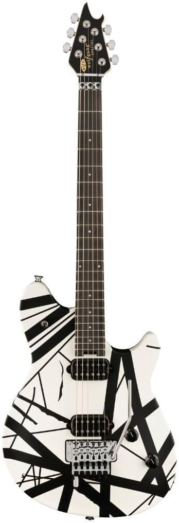 EVH Wolfgang Special Electric Guitar - Satin Striped Black/White