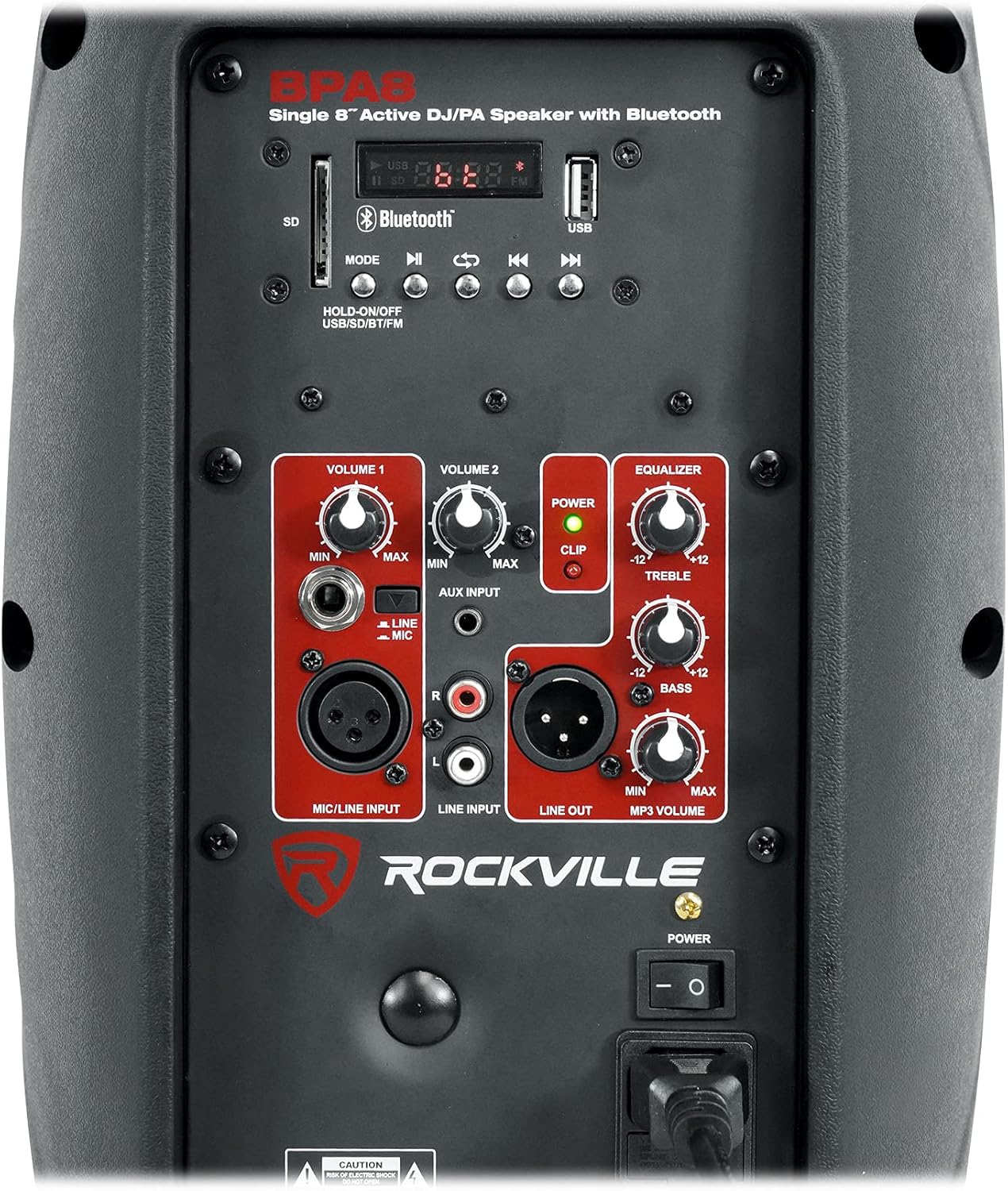 Rockville BPA8 300W Peak/75W RMS 8
