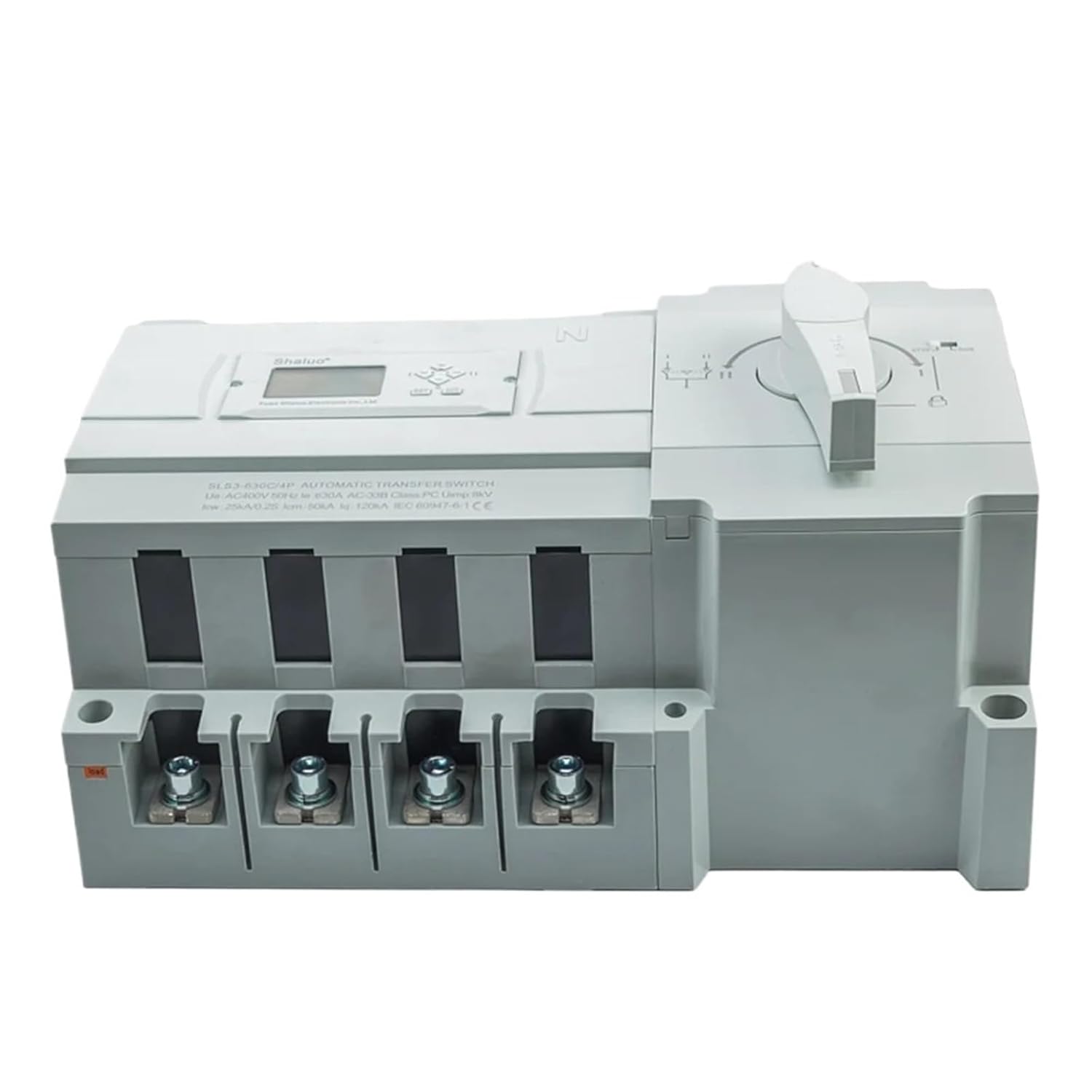 DWFSKZKV C Type ATS Dual Power Automatic Transfer Switch AC220V Diesel Generator Controller Auto Changeover Switch Converter (Color : 400A to 630A C Type)