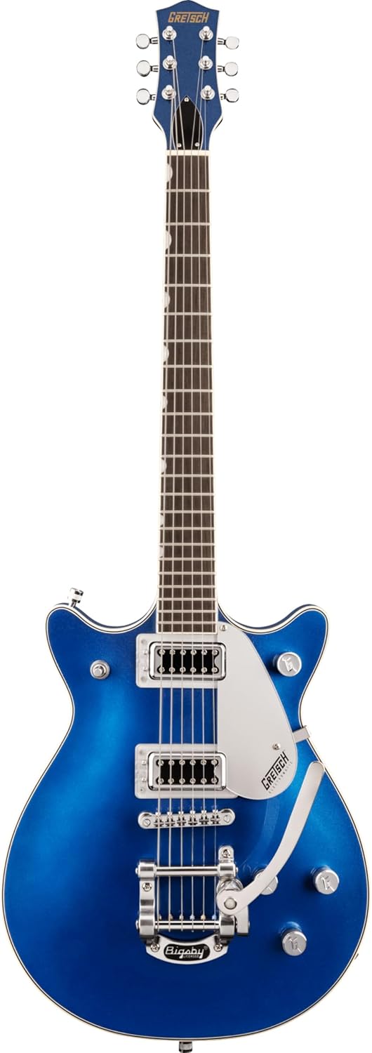 Gretsch G5232T Electromatic Double Jet FT Electric Guitar with Bigsby - Fairlane Blue