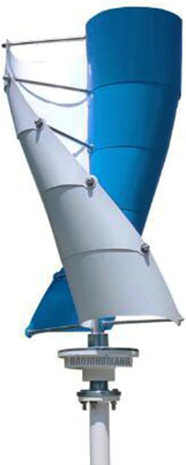 12V 24V 48V 220V Magnetic Levitation Wind Turbine 3000W No Noise Vertical Wind Turbine Generator, with MPPT Controller for Home Street Lighting