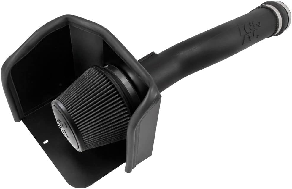 K&N Cold Air Intake System: Dry-Flow Air Filter, Increase Performance & Towing: Compatible with 2016-2023 TOYOTA Tacoma, 30-9039