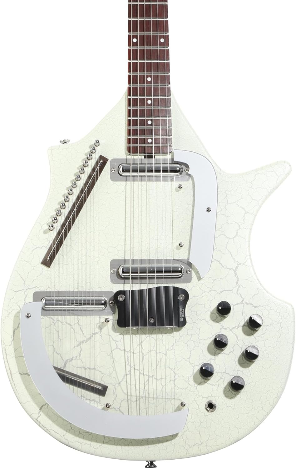 Danelectro Sitar - White Crackle