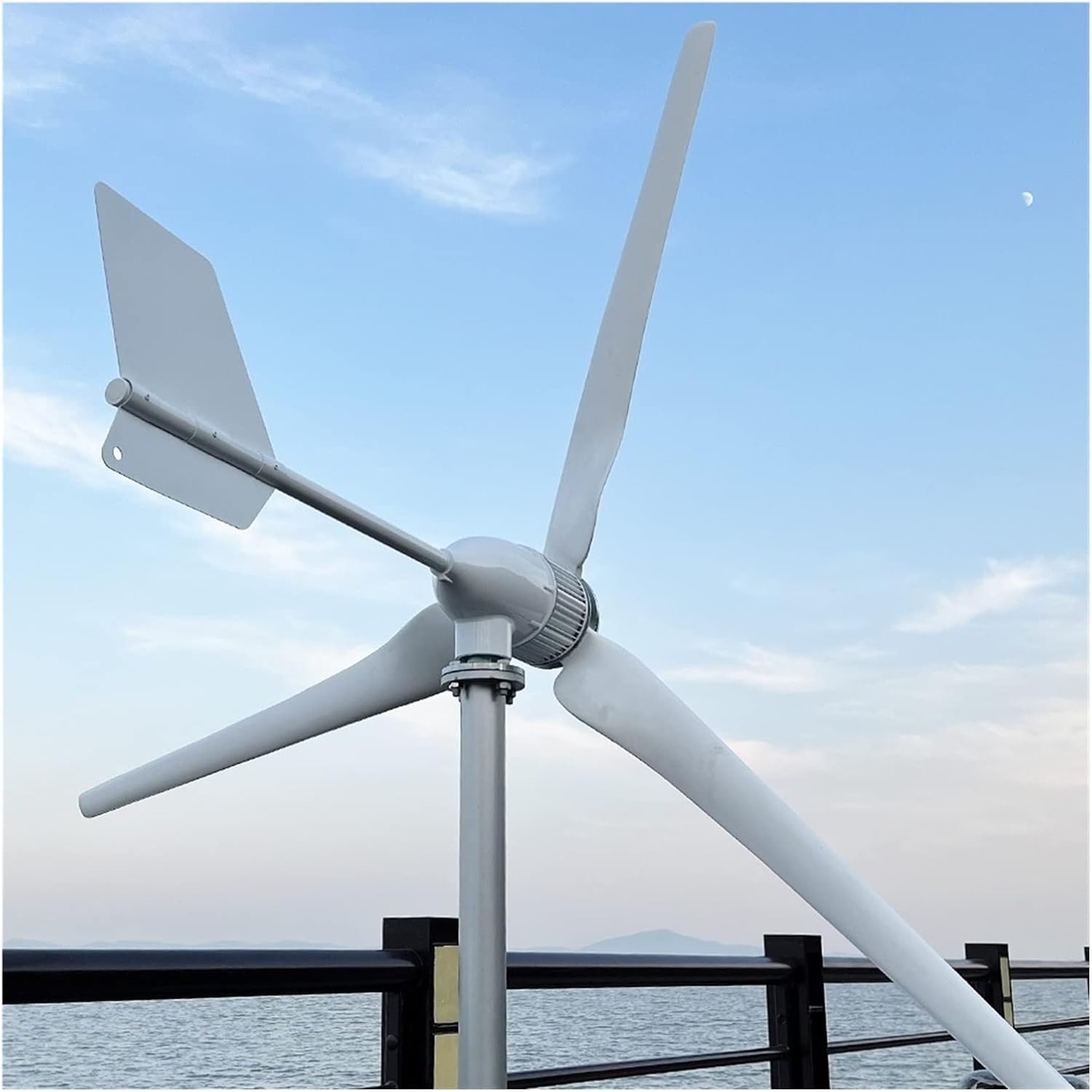 Wind Power Turbine Generator 2000W Wind Turbine Generator Complete Set 48V 96V Free Energy Generators Windmill With MPPT Controller Inverter (Color : 1, Size : 12V), 1005004793859216