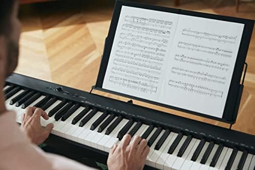 Casio CDP-S160 88-Key Compact Digital Piano - Black Bundle with Adjustable Stand, Bench, Instructional Book, Online Lessons, Instructional DVD, and Austin Bazaar Polishing Cloth