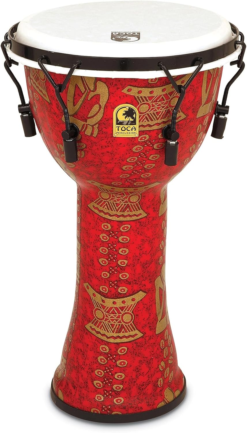 Toca TF2DM-10T FreeStyle II 10-Inch Mechanically Tuned Djembe, Thinker