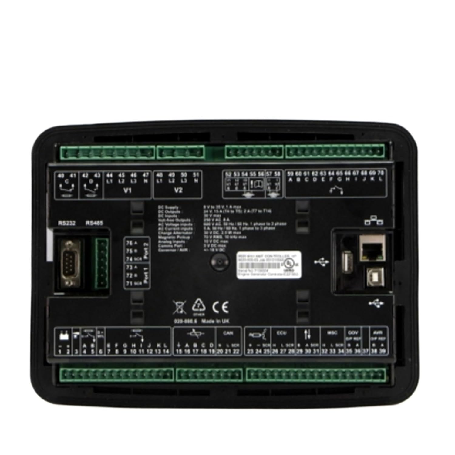 DSE 8620 MKII Diesel Generator Controller Display Control Module Panel DSE8620 MKII DSE8620